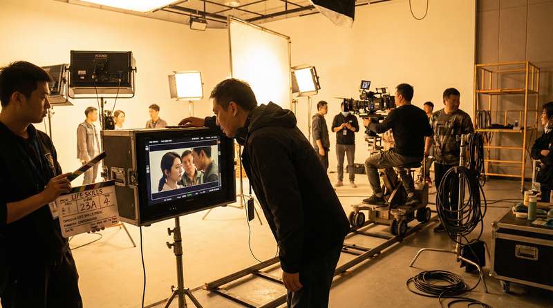 今日看料-美好生活,反差影视传媒制作现场